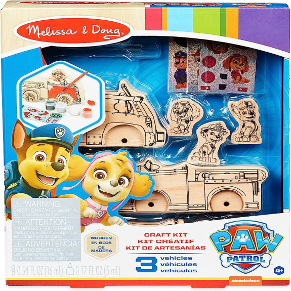 Melissa and Doug Paw Patrol Wooden Stamps Activity Set
